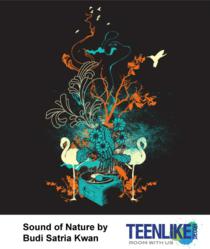 Sound of Nature winning design at Teenlike.com.